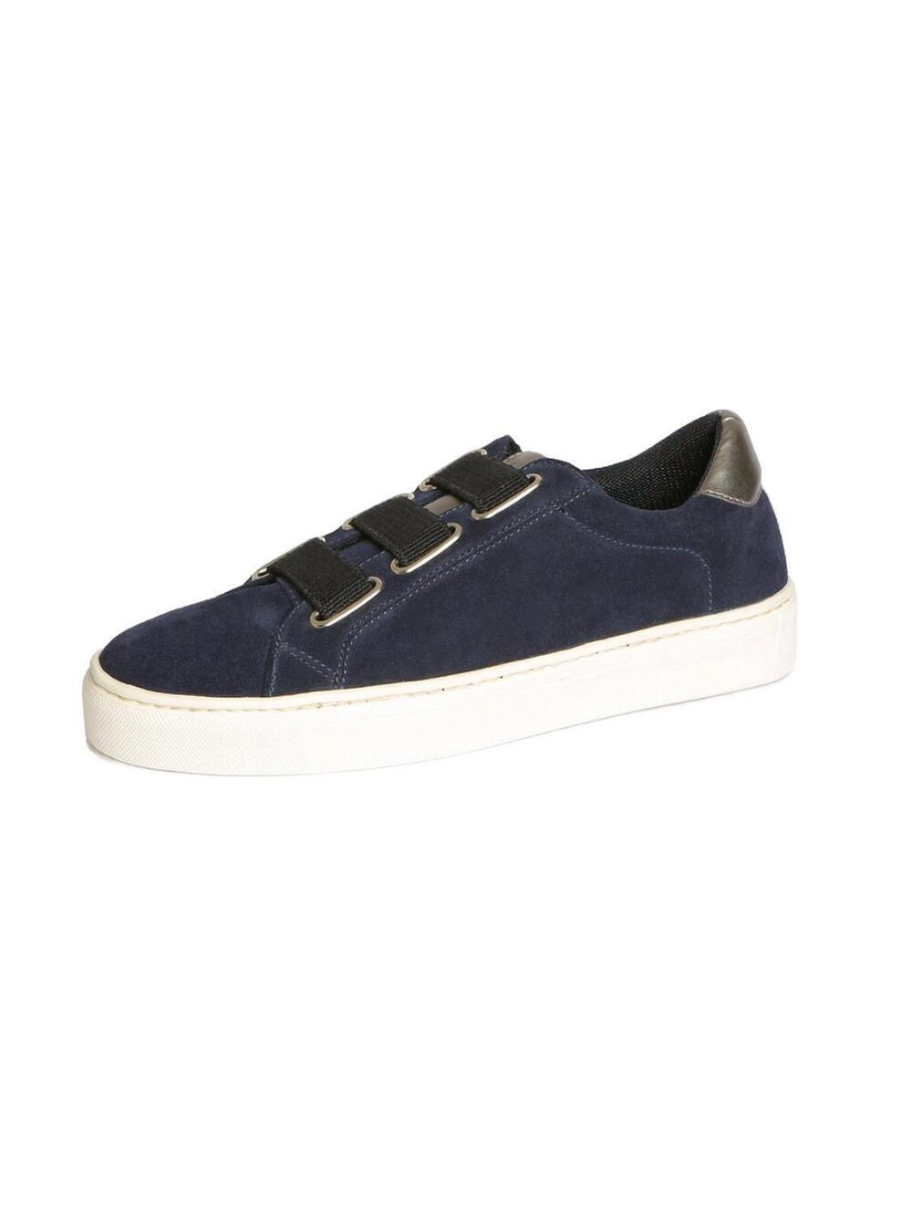 NEW THE FLEXX women's sneak easy shoes in navy